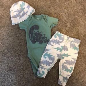 Dinosaur Baby Outfit